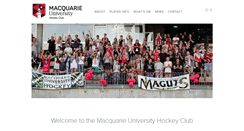 Desktop Screenshot of macunihockey.org