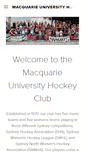 Mobile Screenshot of macunihockey.org